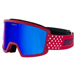 Brille Briko Frostbite USA Matt Red/Tanganora Blue - 2025/26