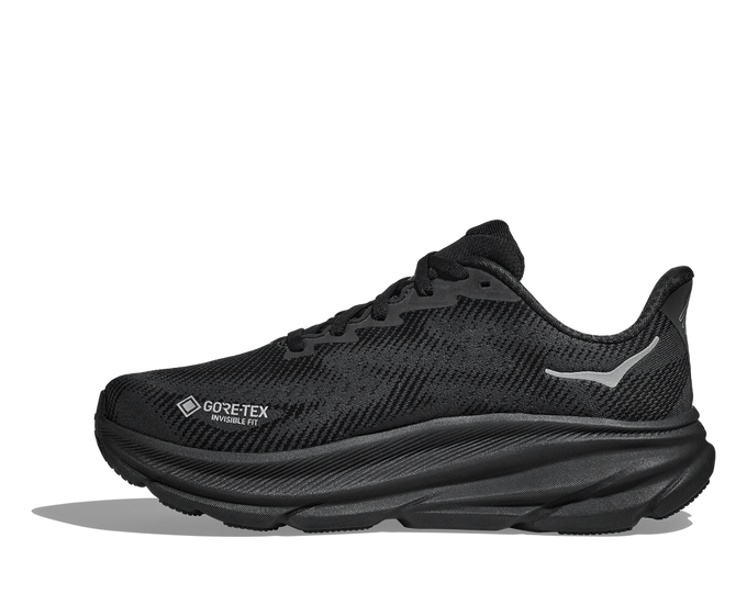 Man Schuhe Hoka Clifton 9 GTX Black/Black