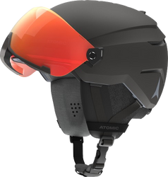 Skihelm Atomic Savor Visor Photo Black – 2025/26