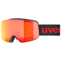 Brille Uvex PWDR FM Black Matt/Mirror Red - 2025/26