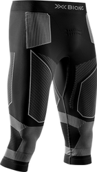 Thermounterwäsche X-Bionic Energy Accumulator Light Pants 3/4 Men Black/Light Grey - 2024/25