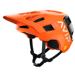 Fahrradhelm POC Kortal Race MIPS Fluorescent Orange AVIP/Uranium Black Matt - 2024