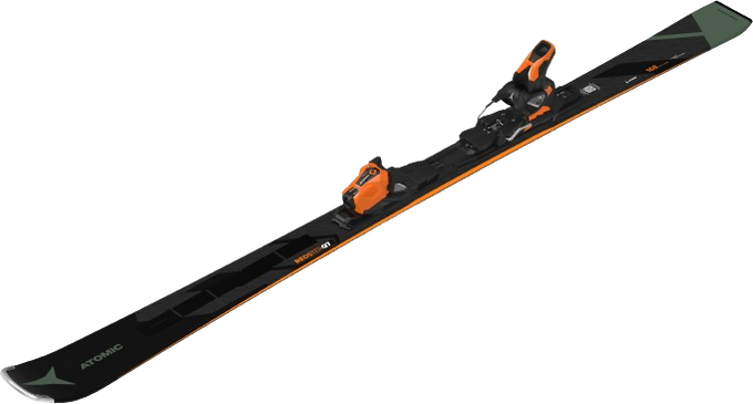 Ski Atomic Redster Q7 Revoshock C + MI 12 GW Black/Orange - 2024/25