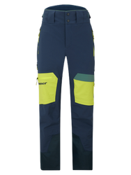 Skihose Ziener Tewes Full-Zip Man Dark Navy Lime - 2024/25