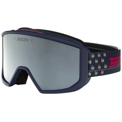 Googles Briko Vulcano Mask France Tangaroa Blue Golden - 2025/26