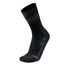 Outdoor Socks UYN Man Cycling One Light Socks Black/Anthracite