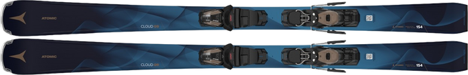 Ski Atomic Cloud Q9 + M 10 GW Black/Sand - 2024/25