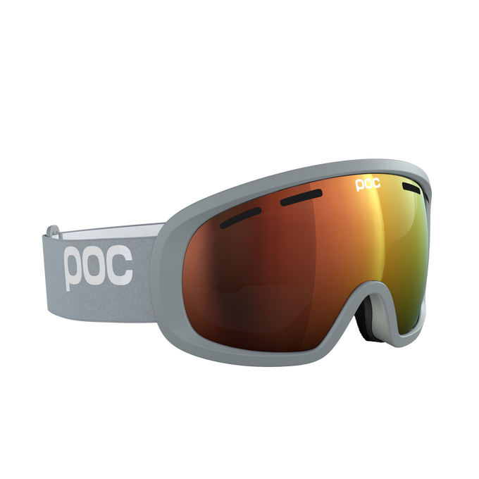 Skibrille POC Fovea Mid Granite Grey/Partly Sunny Orange - 2025/26