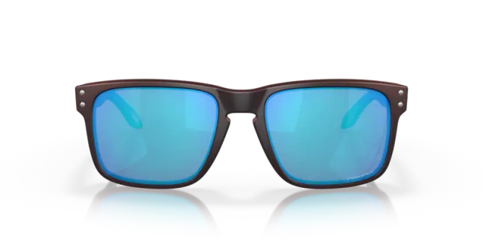 Sonnenbrill OAKLEY Holbrook Prizm Sapphire Lenses/Matte Black-Red Colorshift Frame - 2023