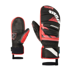 Handschuhe Ziener Lopaki-z As® Pr Mitten Glove Junior Unisex Black Red - 2025/26