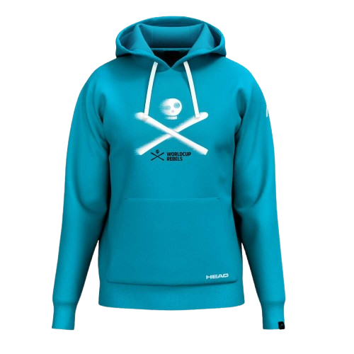 Bluse HEAD Rebels Hoodie Unisex Blue - 2025/26