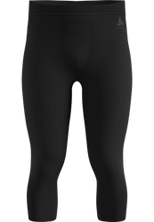 Thermoaktive Leggings Odlo Perfomance Warm BL Bottom 3/4 Man Black - 2025/26