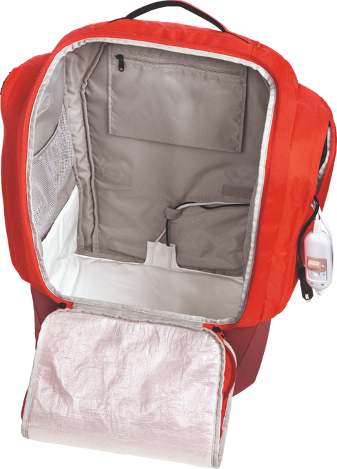 Beheizter Rucksack Atomic RS Heated Boot Pack 230V Rio Red 70l - 2024/25