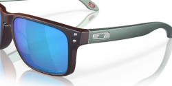 Sonnenbrill OAKLEY Holbrook Prizm Sapphire Lenses/Matte Black-Red Colorshift Frame - 2023