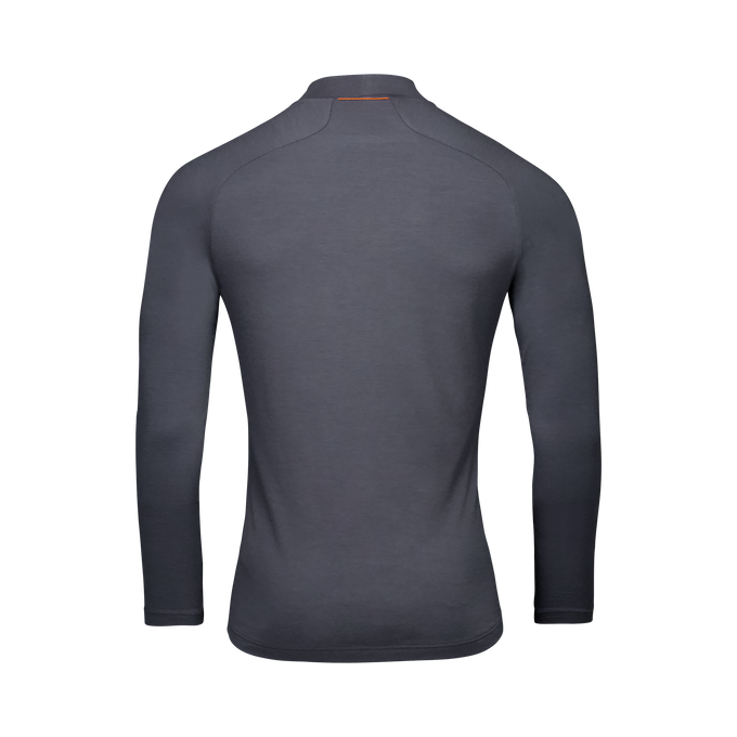 POC M's Layer Merino Mock Neck Jersey Sylvanite Grey