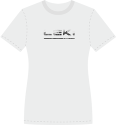 Langärmliges Hemd LEKI Woman Logo T-Shirt White/Black - 2022