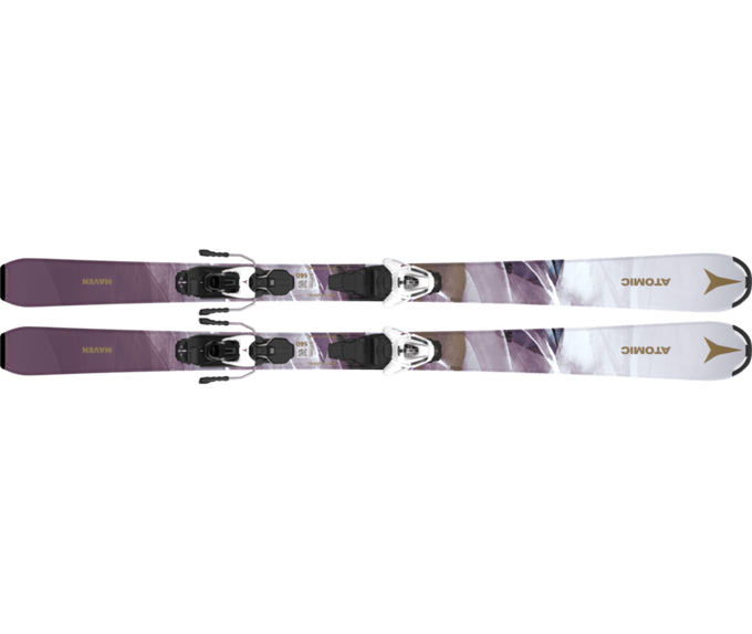 Skis Atomic Maven Girl White/Lavender - 2025/26