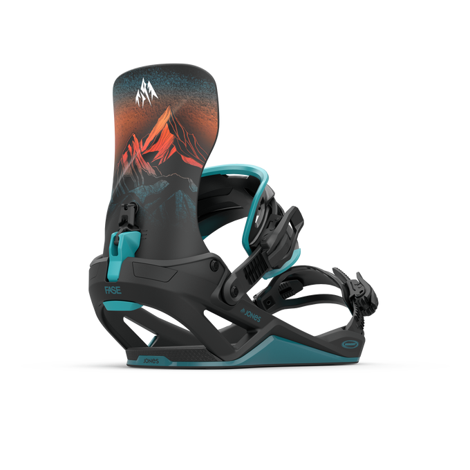 Snowboard Bindings Jones Mercury Fase Blue Art - 2025/26