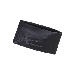 Stirnband ZIENER Immre-Z Band Black Line Print - 2025/26