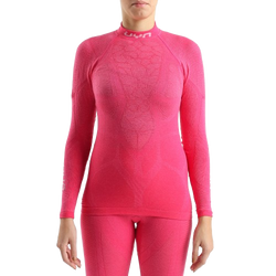 Thermounterwäsche UYN Woman Elevatyon Biomorph UW Shirt New Long SL Turtle Neck Pink Yarrow - 2025/26