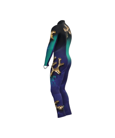 Race Suit Energiapura Junior /Genesis Gold (insulated, padded) - 2025/26