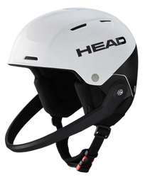 Helm HEAD Team SL White/Black + Kinnbügel - 2025/26