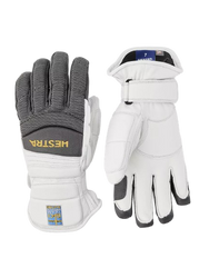 Gloves Hestra GSL Race Comp White/Yellow - 2025/26