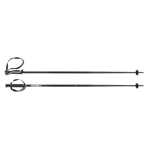 Ski poles HEAD Frontside Black/Grey - 2025/26