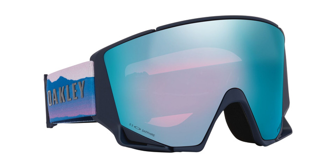 Brille Oakley Flow Scape M Mikaela Shiffrin Signature/Prizm Snow Sapphire Iridium + Additional lens Prizm Snow Iced Iridium - 2025/26
