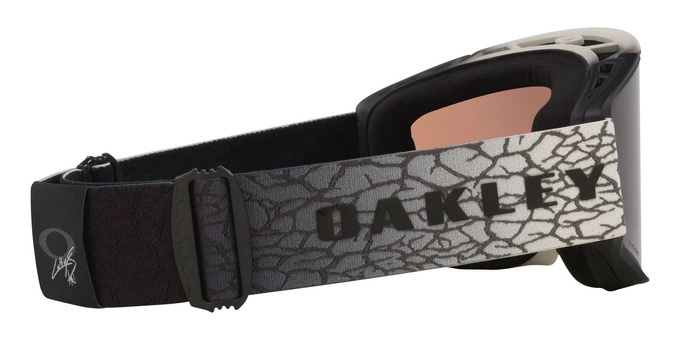 Brille Oakley Flow Scape L Aleksander Kilde Signature/Prizm Snow Black Iridium + Additional lens Prizm Snow Iced Iridium - 2025/26