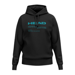 Bluse HEAD Race Hoodie Unisex Black - 2025/26