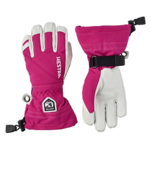 Handschuhe Hestra Army Leather Heli Ski Jr. Fuchsia - 2025/26