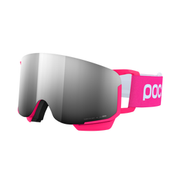 Goggles POC POCito Nexal Fluorescent Pink/Partly Sunny Silver - 2025/26