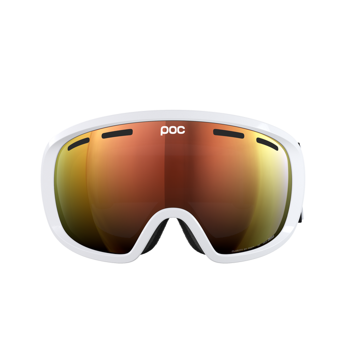 Brille POC Fovea Blixten White/Partly Sunny Orange - 2025/26