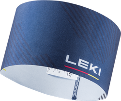 LEKI XC Headband Blue/White/Grey