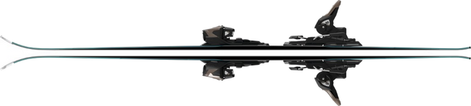 Ski Atomic Cloud Q8 + M 10 GW Black/Sand - 2024/25