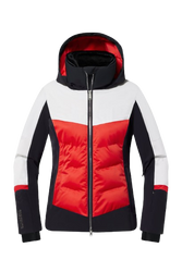 Jacket Descente Descente Iriss Super White/Electric Red - 2025/26