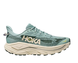 Man Schuhe Hoka Challenger 8 Jade/Truffle Salt