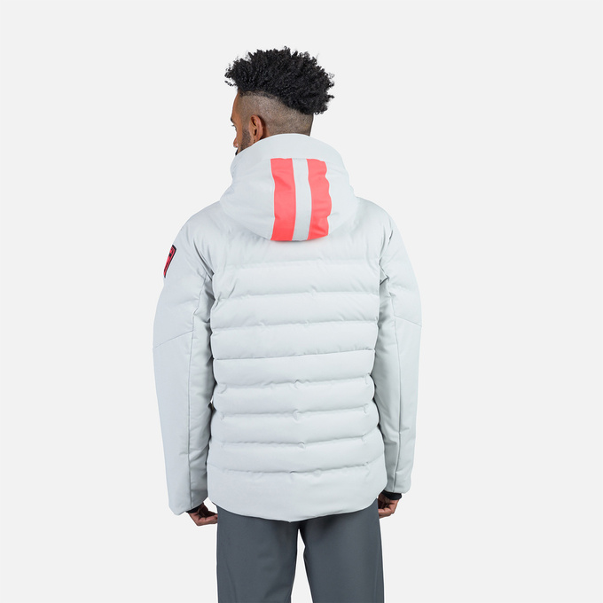 Skijacke Rossignol Hero Blackside Puffy JKT Soft Gray - 2024/25