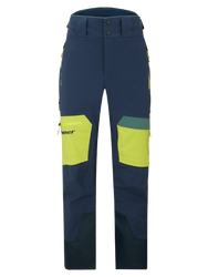 Ski pants Ziener Tewes Full-Zip Man Dark Navy Lime - 2025/26
