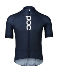 POC M's Essential Road Logo Jersey  Calcite Blue/Dark Calcite Blue - 2024