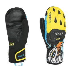 Gloves Level Race Replica Mitt Yellow-Blue - 2025/26