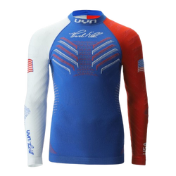 Thermal underwear UYN Natyon 3.0 USA Bode Miller UW Shirt LG SL Turtle Neck - 2025/26