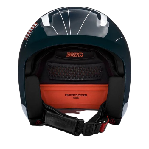 Helm Briko Vulcano 2.0 USA Shiny Blue/White - 2025/26