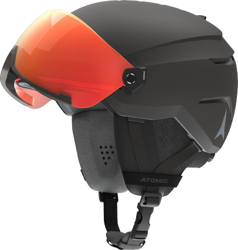 Skihelm Atomic Savor Visor Photo Black – 2025/26