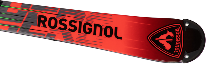 Ski Rossignol Hero Athlete SL PRO 128-149 R21 + NX 10 GW B73 Black Hot Red - 2025/26
