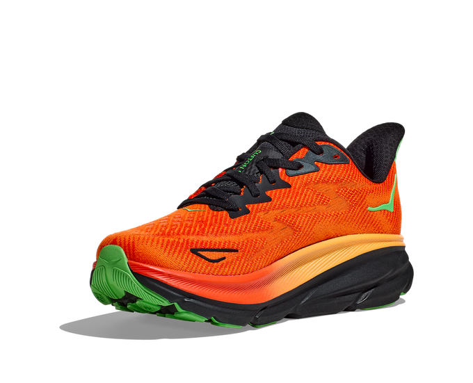 Man Schuhe Hoka Clifton 9 Flame/Vibrant Orange