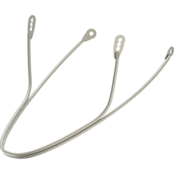 Kinnbügel Wache Sweet Protection Trooper 2Vi SL Chin Guard Titanium - 2025/26