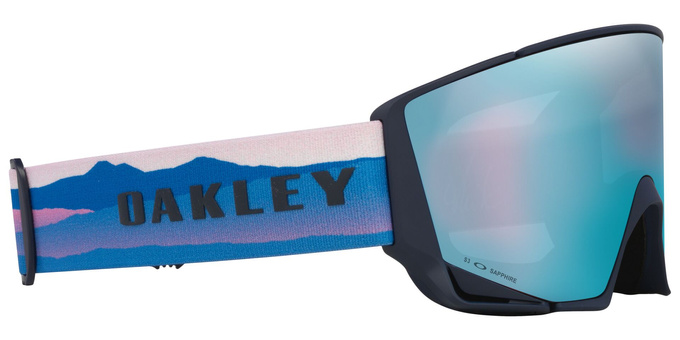 Brille Oakley Flow Scape L Mikaela Shiffrin Signature/Prizm Snow Sapphire Iridium + Additional lens Prizm Snow Iced Iridium - 2025/26