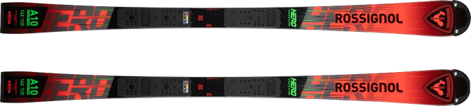 Ski Rossignol Hero Athlete SL PRO 128-149 R21 + NX 10 GW B73 Black Hot Red - 2025/26